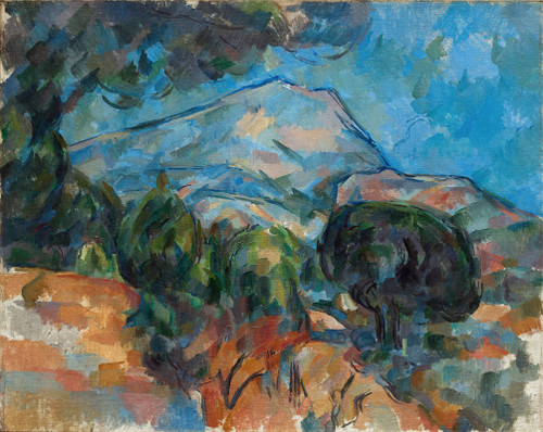 Mount Sainte-Victoire  Poster Print by Paul C√É¬©zanne