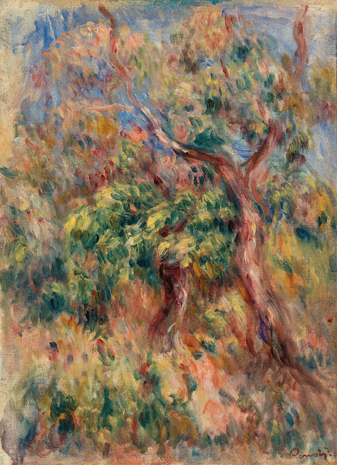 Landscape   Poster Print by Pierre-Auguste Renoir