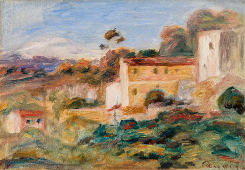 Landscape   Poster Print by Pierre-Auguste Renoir