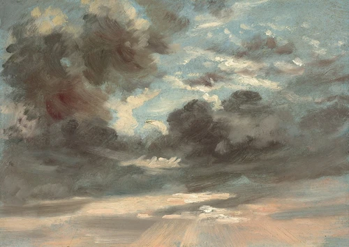 Cloud Study ‚Äì Stormy Sunset  Poster Print by John Constable
