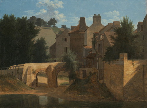 View in the √É≈Ωle-de-France  Poster Print by Jean-Victor Bertin