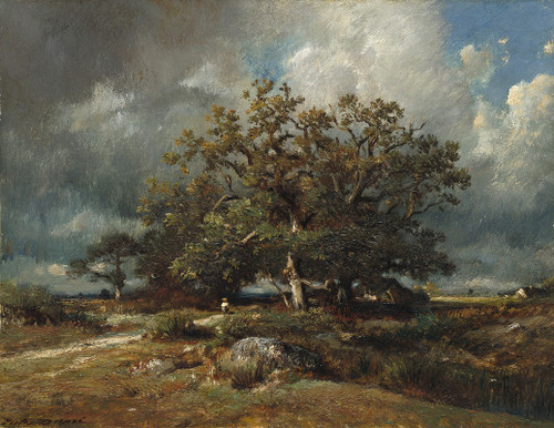 The Old Oak  Poster Print by Jules Dupr√É¬©