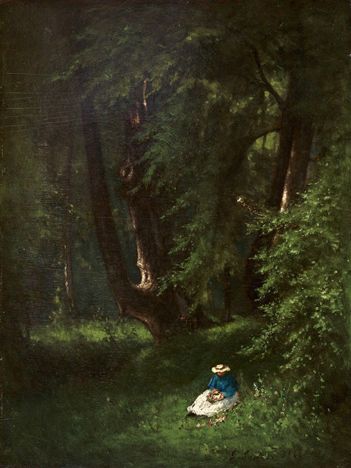 In the Woods  Poster Print by George Inness