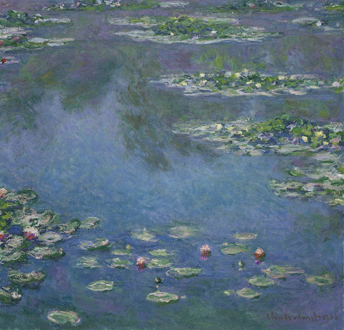 Water Lilies  Poster Print by Claude Monet