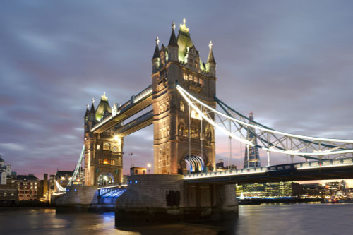 Tower Bridge over the River Thames. Poster Print by Loop Images Ltd. (17 x 11)