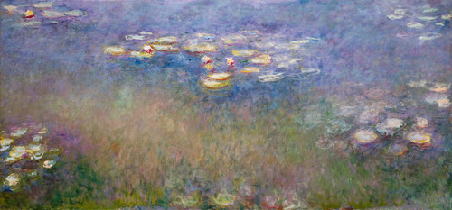 Water Lilies Poster Print by Claude Monet
