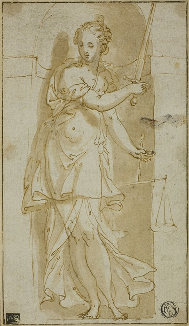Justice  Poster Print by Bernardino India