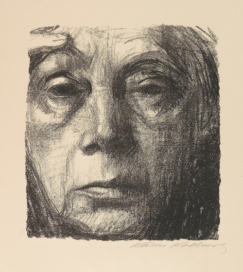 Selbstbildnis Poster Print by K√§the Kollwitz