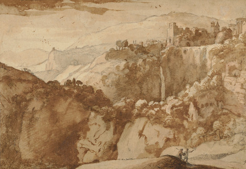 View of Tivoli  Poster Print by Claude Lorrain