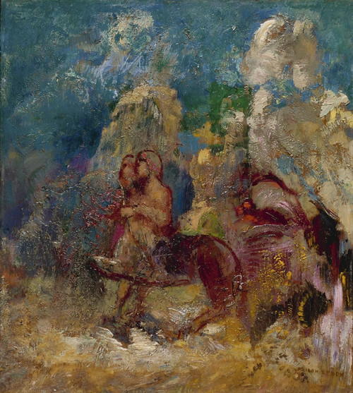 Centaures  Poster Print by Odilon Redon