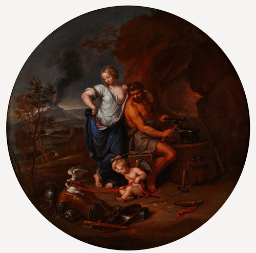 V√©nus et Vulcain  Poster Print by Pierre Mignard
