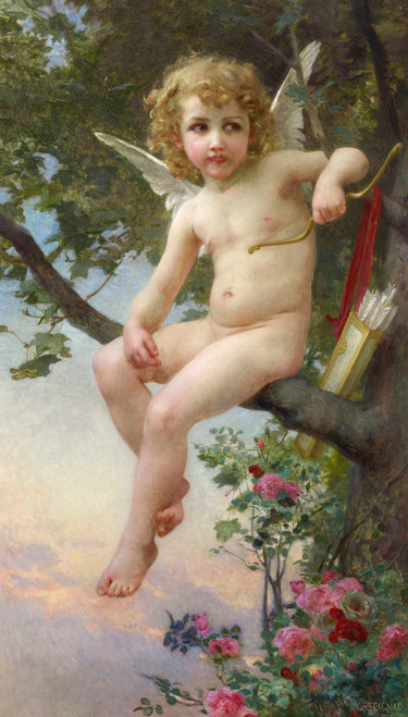 Cupid Poster Print by Guillaume Seignac
