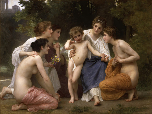 Admiration  Poster Print by William Bouguereau