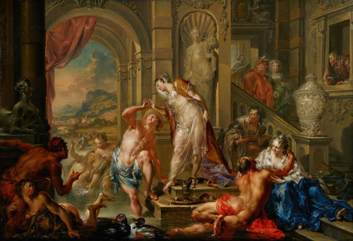 The Pleasures of the Seasons; Summer  Poster Print by Johann Georg Platzer