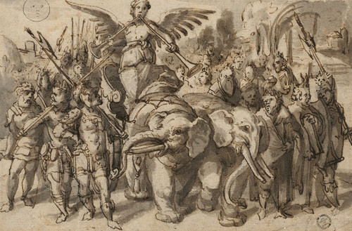 Triumph of fame Poster Print by Christoph Murer