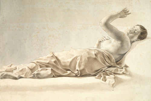 The Dream of Alcyone  Poster Print by Christoffer Wilhelm Eckersberg