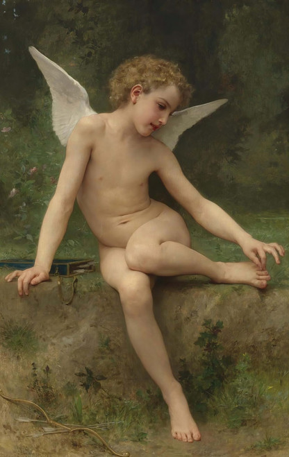 LŒì√á√ñamour ‚îú√á LŒì√á√ñ‚îú‚åêpine  Poster Print by William Bouguereau