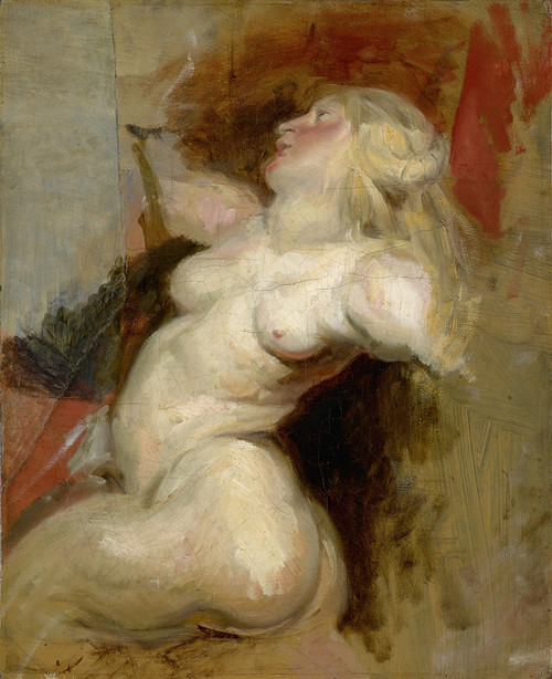 N‚îú‚åêr‚îú‚åêid  Poster Print by Eug‚îú¬øne Delacroix