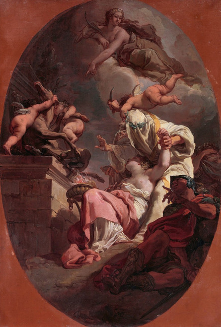 The Sacrifice of Iphigenia  Poster Print by Gaetano Gandolfi