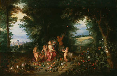 Landscape With Ceres   Poster Print by Jan Brueghel the Younger