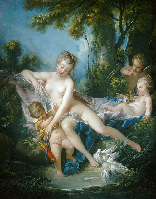 The Bath of Venus  Poster Print by Fran‚îú¬∫ois Boucher