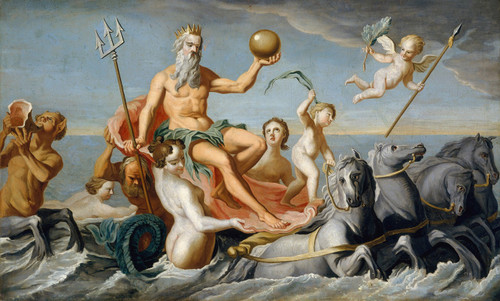 The Return of Neptune  Poster Print by John Singleton Copley