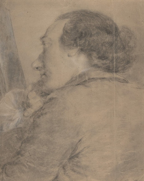 Portrait of a Man  Poster Print by Thomas Frye