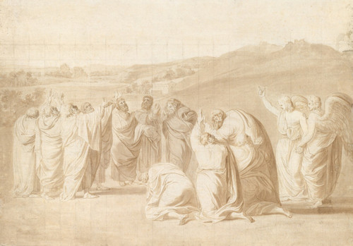 Study for Œì√á√øThe AscensionŒì√á√ñ  Poster Print by John Singleton Copley