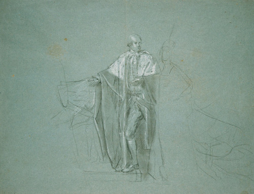 Study for Œì√á√øThe Death of the Earl of ChathamŒì√á√ñ  Poster Print by John Singleton Copley