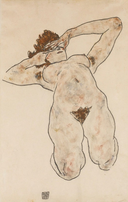 Akt   Poster Print by Egon Schiele