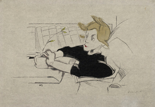 The Convalescent  Poster Print by Helene Schjerfbeck