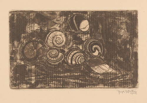 Zeven schelpen Poster Print by Reijer Stolk