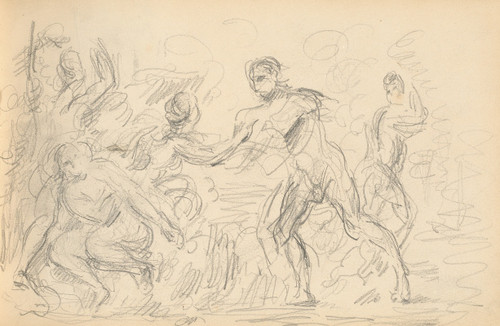 Study for Œì√á√øThe Judgement of ParisŒì√á√ñ or Œì√á√øThe Amorous ShepherdŒì√á√ñ  Poster Print by Paul C‚îú‚åêzanne