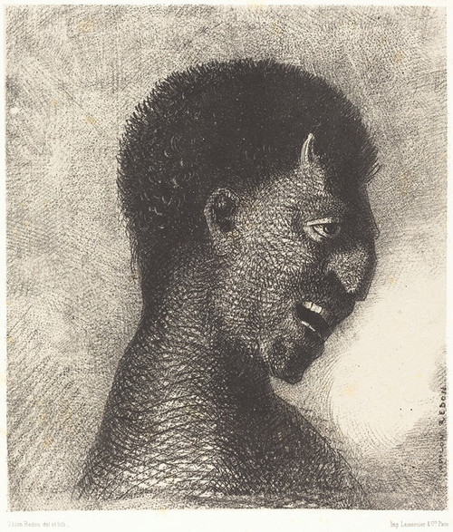 Le Satyre au cynique sourire   Poster Print by Odilon Redon