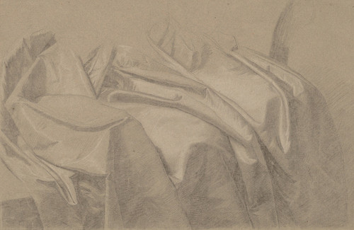 Drapery Study for Œì√á√øMary and Elizabeth RoyallŒì√á√ñ  Poster Print by John Singleton Copley