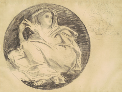 Studies for Œì√á√øAstronomyŒì√á√ñ  Poster Print by John Singer Sargent