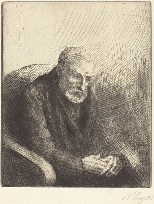 Paralytic  Poster Print by Alphonse Legros