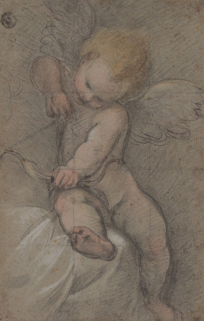Cupid Drawing His Bow  Poster Print by Federico Barocci