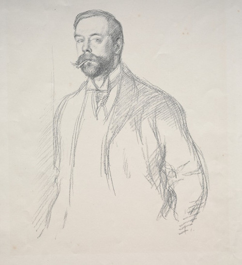 John Singer Sargent Poster Print by William Rothenstein