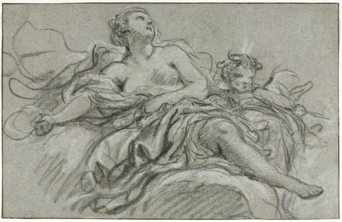 Venus and Cupid  Poster Print by Fran‚îú¬∫ois Boucher