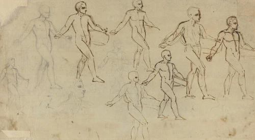 Studies of a Sower   Poster Print by Thomas Stothard