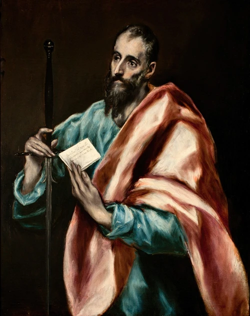 Apostle Saint Paul Poster Print by El Greco