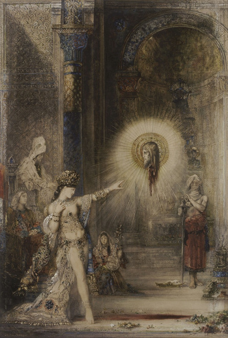 The Apparition  Poster Print by Gustave Moreau