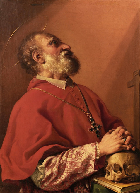 Saint Philip Neri  Poster Print by Roman School