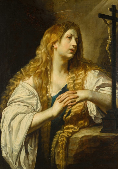 Mary Magdalene  Poster Print by Flemish School