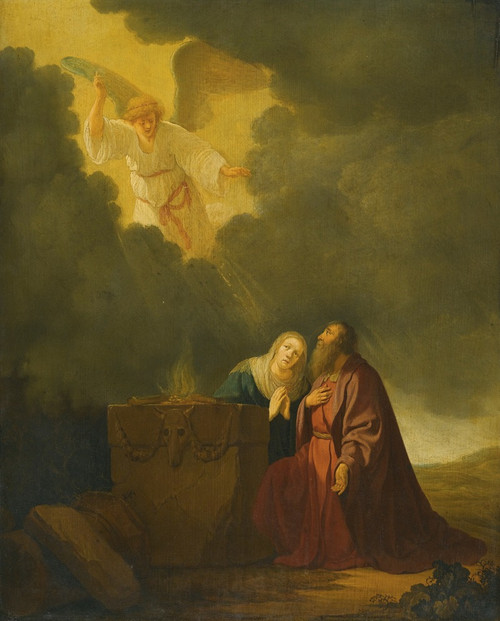 The Sacrifice Of Manoah  Poster Print by Willem de Poorter