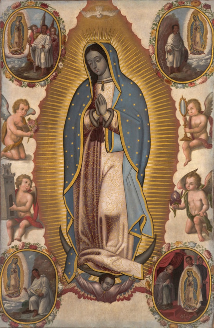 Virgin of Guadalupe Poster Print by Anonymous