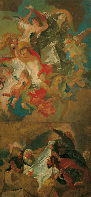 Himmelfahrt Mariens  Poster Print by Franz Anton Maulbertsch