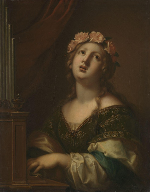 Saint Cecilia  Poster Print by Anonymous