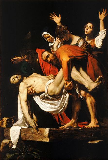 The Entombment of Christ  Poster Print by Caravaggio